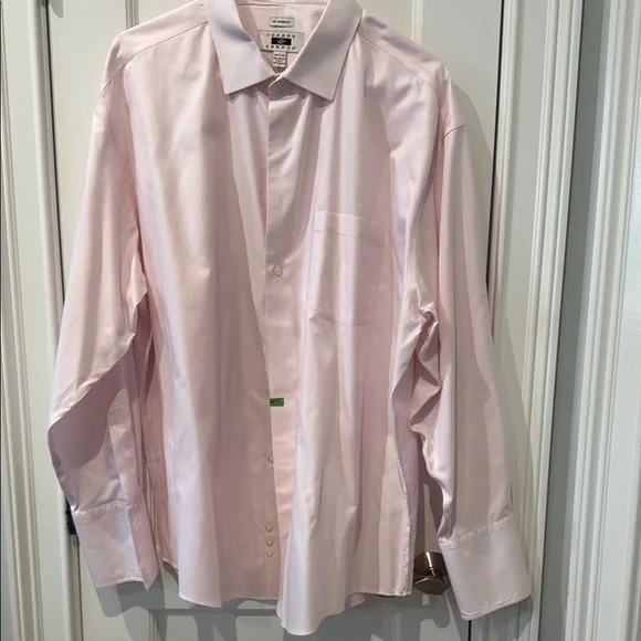 Joseph Abboud Pink French Cuff Dress Shirt - Picture 1 of 4